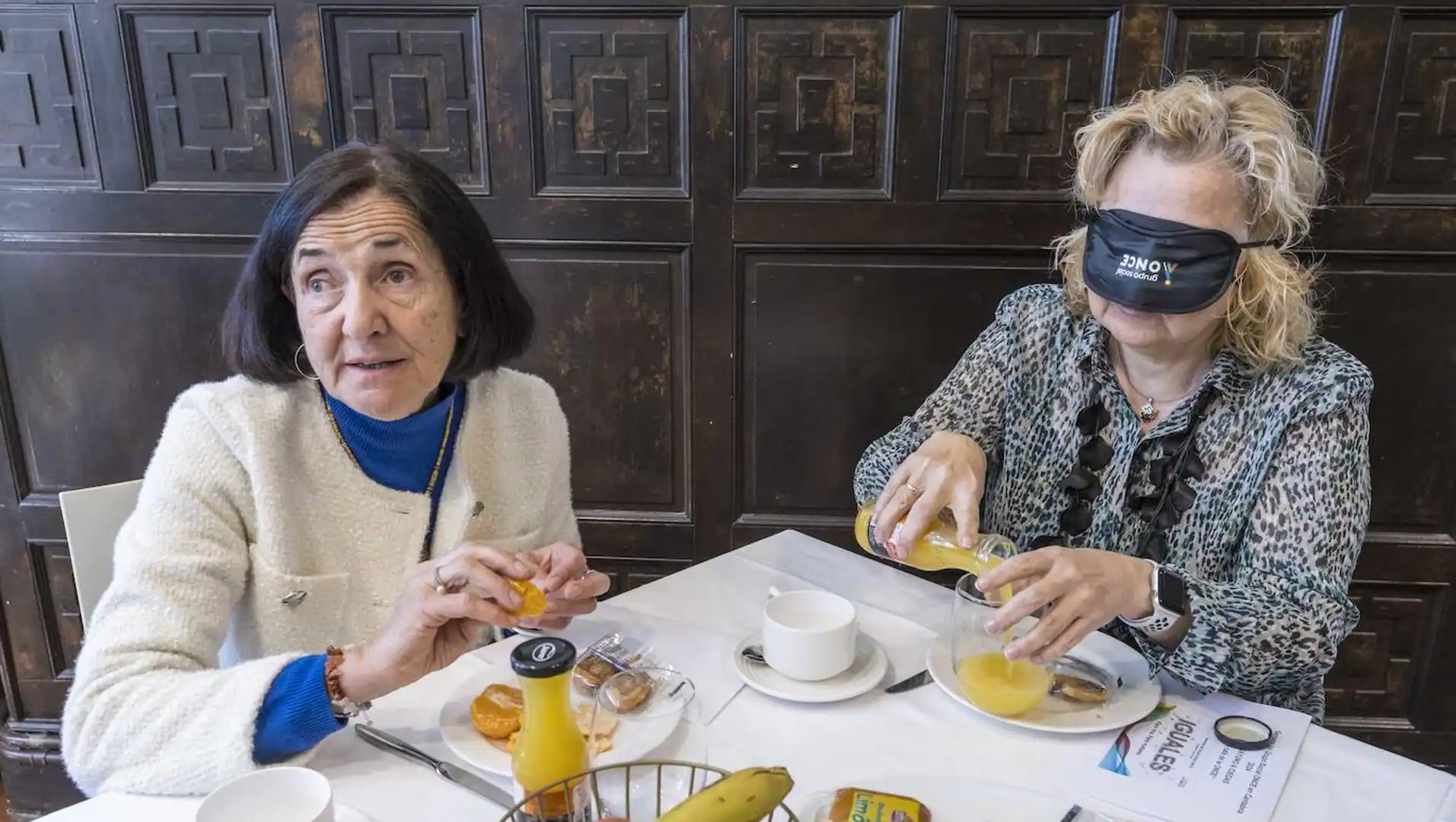 A blind breakfast to live an inclusive experience